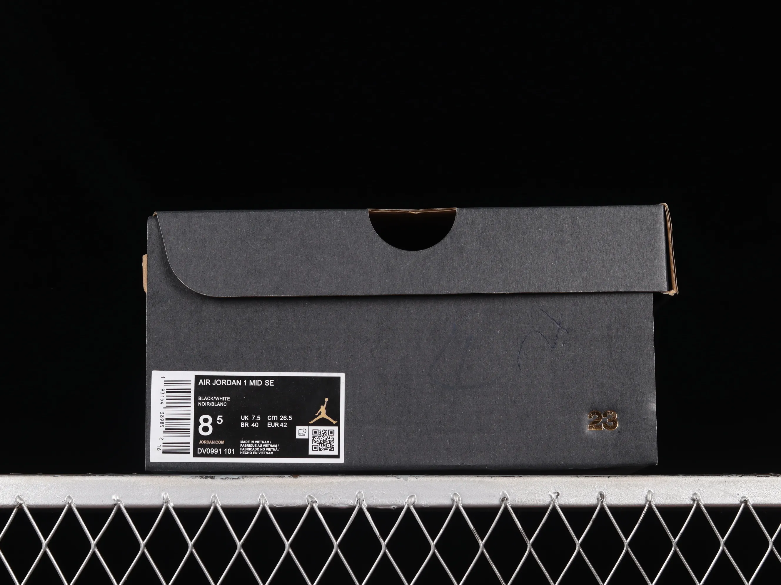 All Categories Air Jordan Jordan Series Basketball Shoes Air Jordan 1 Mid Air Jordan 1 Mid "Panda" AJ1 Joe 1 Black and White Panda Zhongbang Basketball Shoes DV0991-101